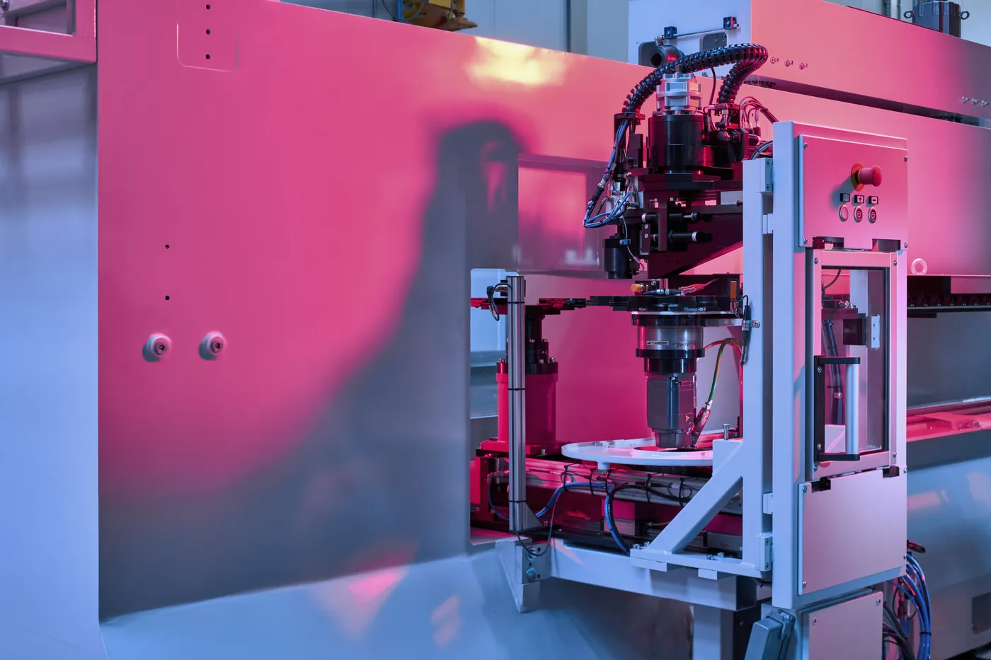 A Breton CNC machine for stone and metal processing