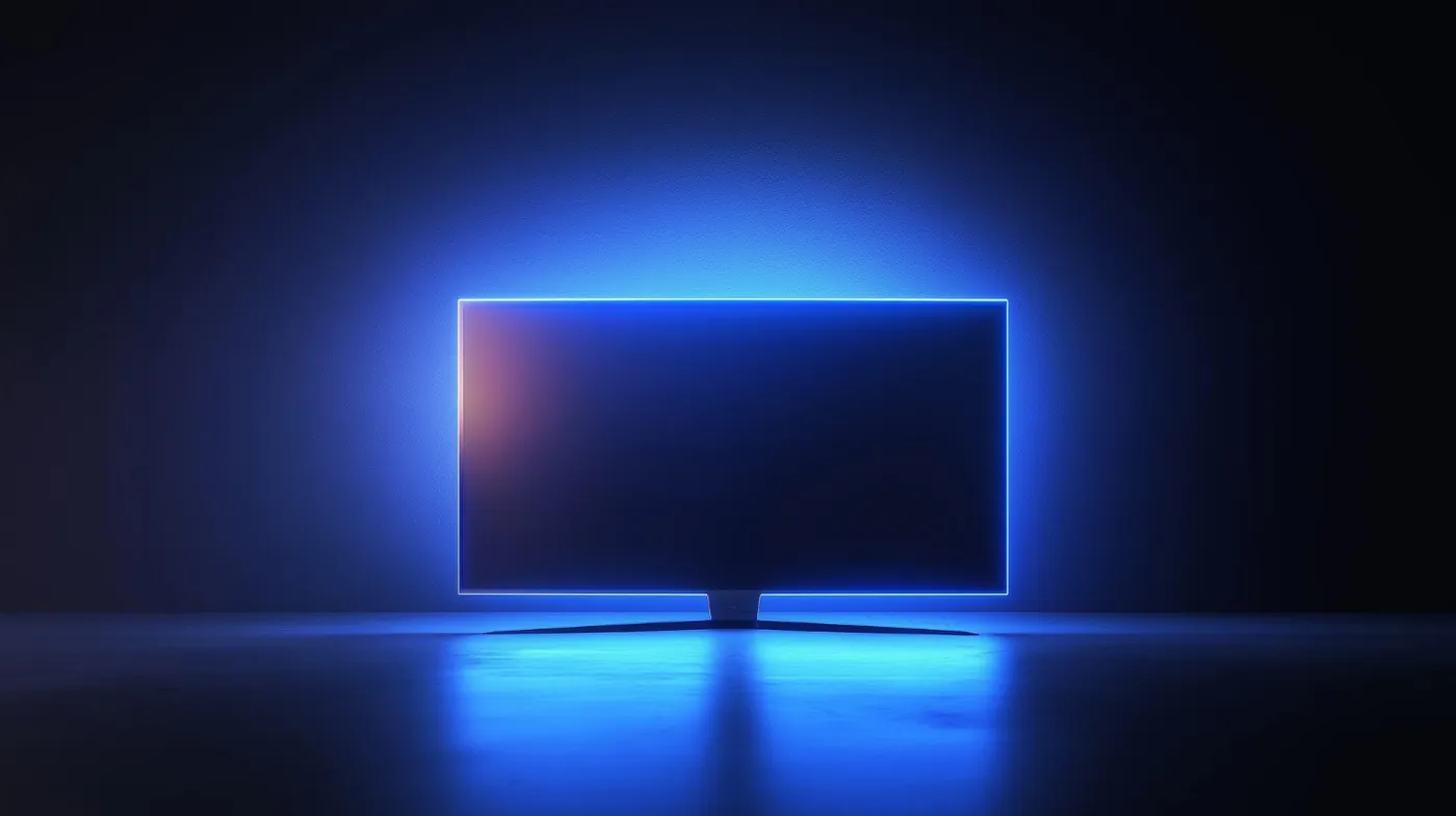 A screen lighting up, the world of Kibo TV video content
