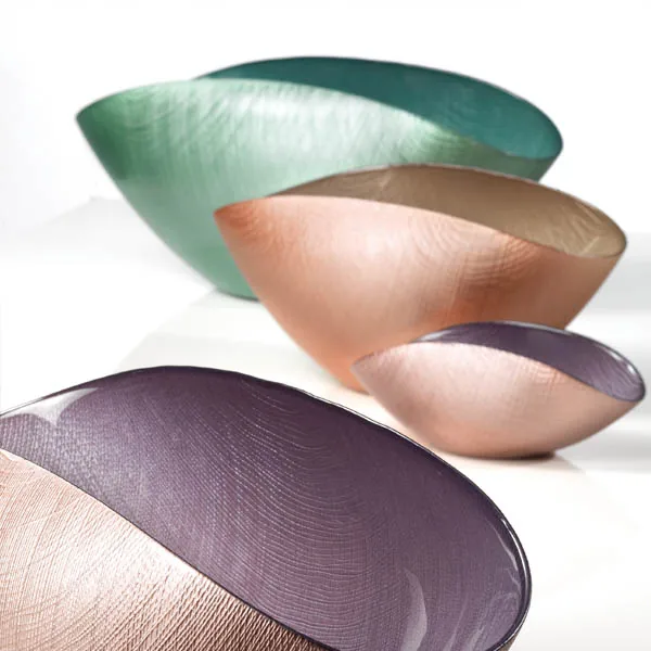 Colored-glass design objects, the OnlyLux world